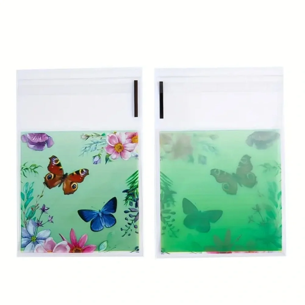 25 Butterfly Self Adhesive Cellophane Bags